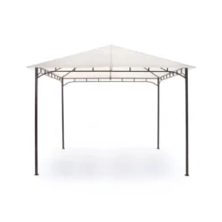 Gazebo in Ferro 3x3 metri Tendone Impermeabile da Giardino