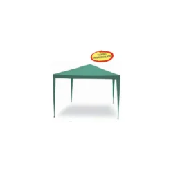 Gazebo 3x3 Verde Richiudibile in Acciaio Copertura da Esterno Giardino