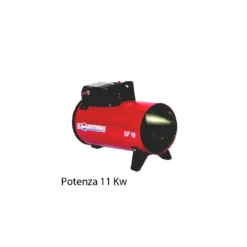 Generatore Aria Calda Gpl 11Kw Stufa a Gas Riscaldamento Termoventilatore Butano
