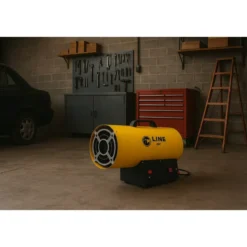 Generatore Aria Calda 30kW Portatile Gas Propano Combustione Diretta