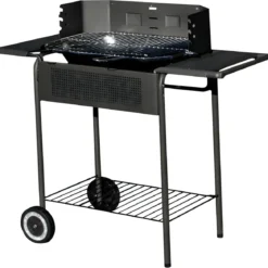 Giardino Barbecue Carbonella Legna Carbone Carrello Griglia Grigliata Terrazzo