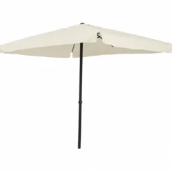 Giardino Ombrellone Quadrato 3x3 Ecru Manovella Tavolo Arredo Esterno Terrazzo
