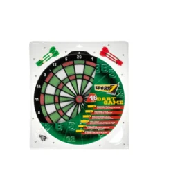 Gioco Bersaglio 6 Freccette Punta in Plastica 46 cm Soft Dart board Tiro a Segno