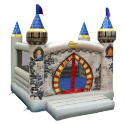 Gioco Castello Gonfiabile per Bambini Tappeto Elastico completo di Pompa Aria