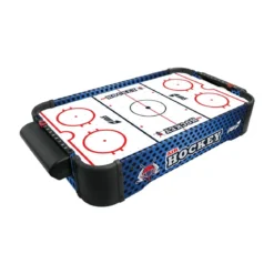 Gioco da Tavolo Air Hockey con Ventola a Batteria 2 Dischi