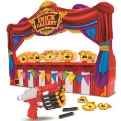 Gioco Elettronico Arcade Tiro al Bersaglio Paperelle Luci e Suoni