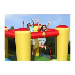 Gioco Gonfiabile per Bambini Salterello con Scivolo Castello Gonfiatore Aria