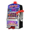 Gioco Slot Machine Elettronico Arcade Jackpot con Luci e Suoni