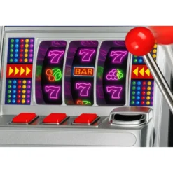 Gioco Slot Machine Elettronico Arcade Jackpot con Luci e Suoni