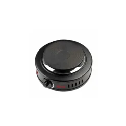 Girmi Fornello Elettrico con 1 piastra in Ghisa 500w Nero
