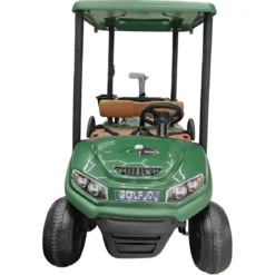 Golf Kart Elettrico Bambini 24V Car Verde con Palline e Bastoni
