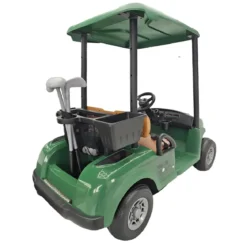 Golf Kart Elettrico Bambini 24V Car Verde con Palline e Bastoni