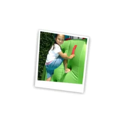 Gonfiabile per Bambini con Scivolo Motore Elettrico Saltarello Castello