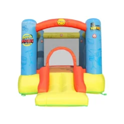 Gonfiabile per Bambini Interattivo Musica con Scivolo Gioco Castello Gonfiatore