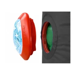 Gonfiabile per Bambini Interattivo Luci Musica con Scivolo Castello Pompa Aria