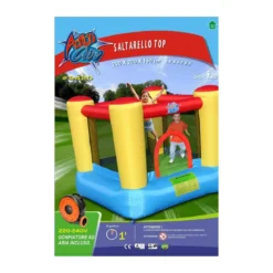 Gonfiabile per Bambini Salterello Top Gioco da Giardino Pompa Inclusa