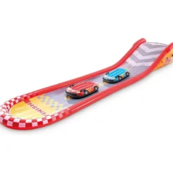 Gonfiabile per Bambini Scivolo Gioco Acquatico con Vasca da Giardino