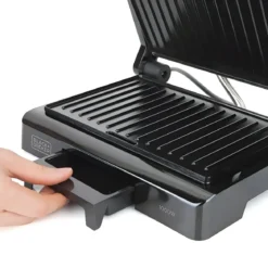 Grill Compatto Black+Decker MINI 1.000W Antiaderente Nero Grigio