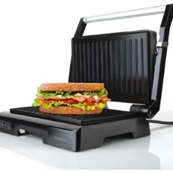 Grill Compatto Black+Decker MINI 1.000W Antiaderente Nero Grigio