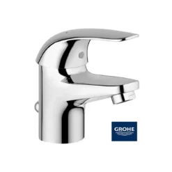Grohe Euroeco Rubinetto Lavabo Landino Miscelatore Monocomando Bagno Flessibili