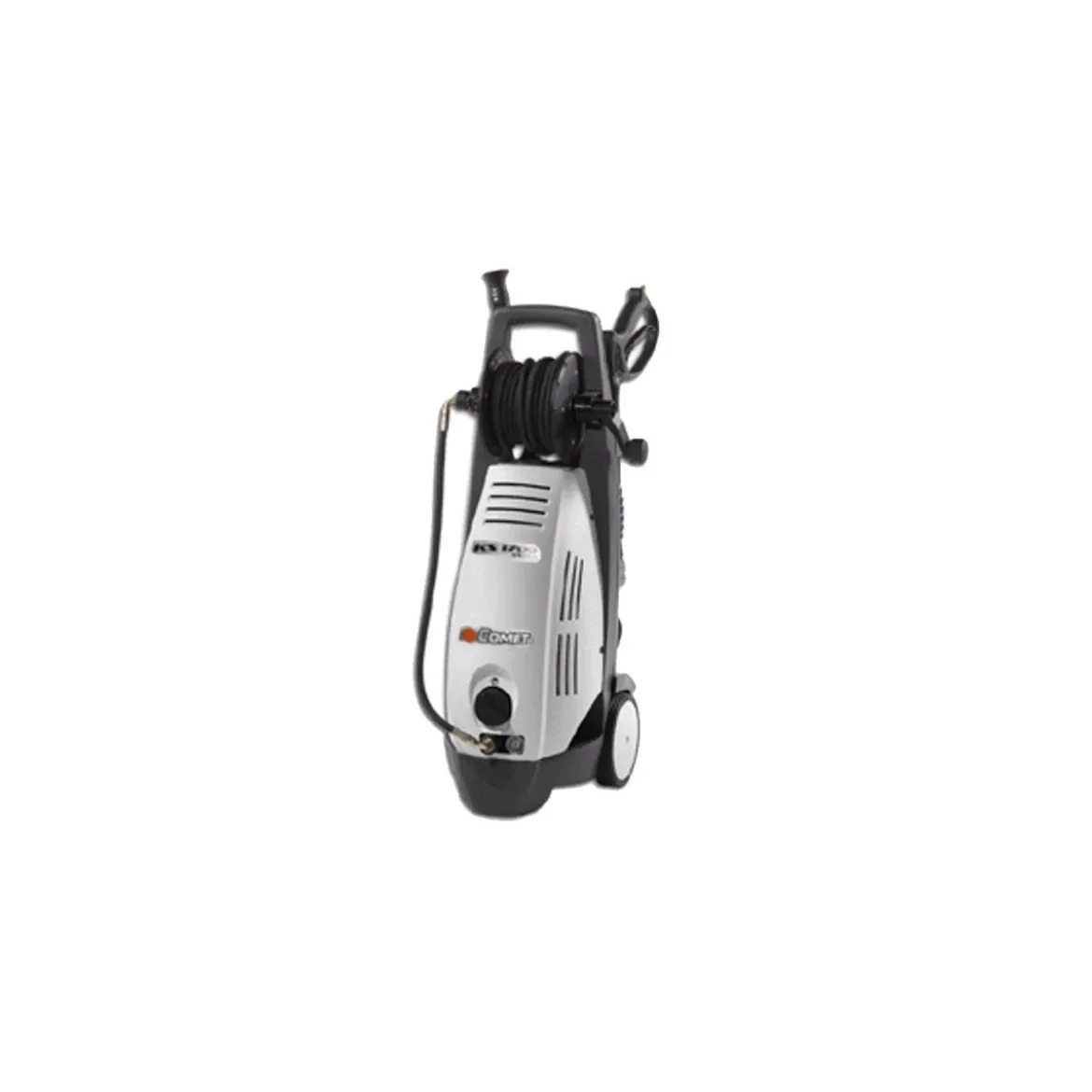 Idropulitrice Professionale Comet 2700 W Pistola Lancia Tubo Acqua Fredda Ruote
