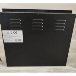 Inserto Camino Elettrico Realistico Incasso Parete Termostato Led Fuoco Finto