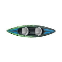 Intex Canoa Kayak Challenger 2 Posti 160 kg Gonfiabile Remi Pagaia da Pesca Mare