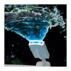 Intex Cascata Fontana a Led per Piscina Fuoriterra Spruzzino Luce Multicolore