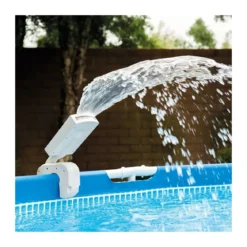 Intex Cascata Fontana a Led per Piscina Fuoriterra Spruzzino Luce Multicolore