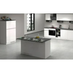Isola Cucina 3 Ante Bianco Report 155x90x90 cm Legno Nobilitato