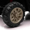Jeep Elettrica per Bambini 24V Verde 2 Posti Telecomando e Luci LED