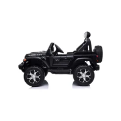 Jeep Rubicon Nero Macchina Elettrica a Batteria Auto Bambini