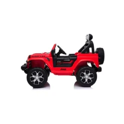 Jeep Rubicon Rosso Macchina Elettrica a Batteria Auto Bambini