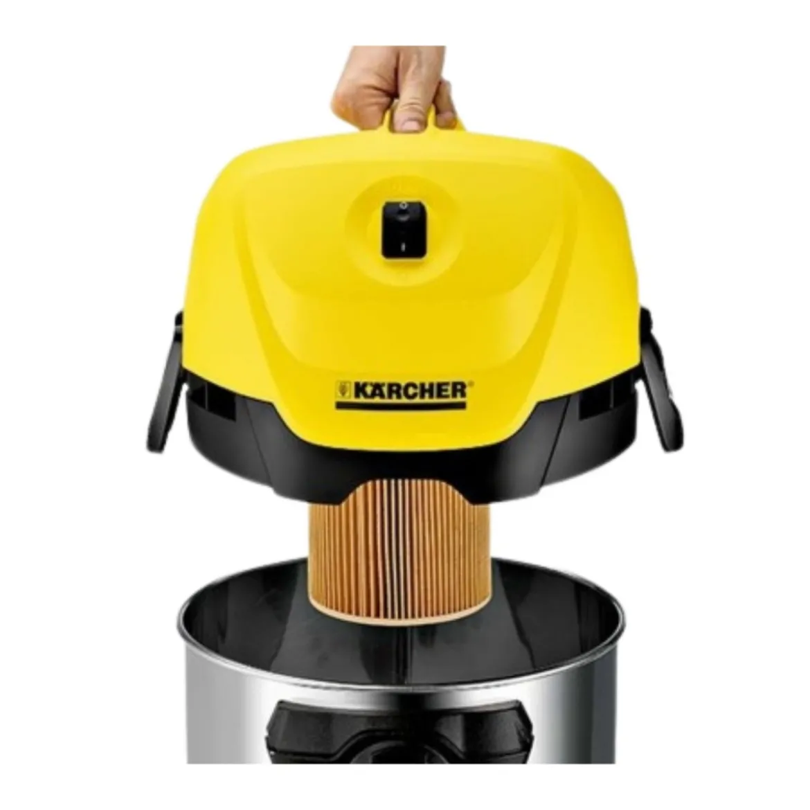 Karcher Bidone Aspira Polvere Aspiratutto Liquidi Professionale Sacchetti Filtro