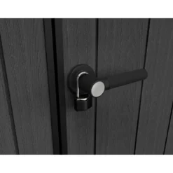 Keter Apex Casetta da Giardino in Resina Effetto Legno 230x224x246 cm