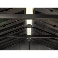 Keter Apex Casetta da Giardino in Resina Effetto Legno 230x224x246 cm