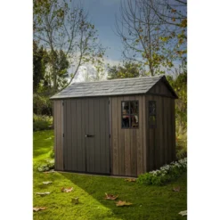 Keter Apex Casetta da Giardino in Resina Effetto Legno 287x230x246 cm