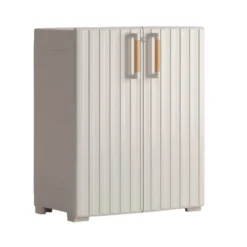 Keter Armadio da Esterno Impermeabile Basso con 1 Ripiano Resistente