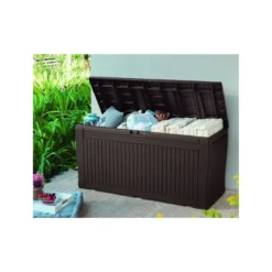 Keter Baule Cassapanca Contenitore con Seduta Resina Giardino Esterno Plastica