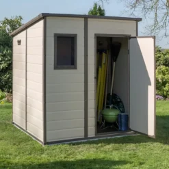Keter Casetta MANOR PENT 183x111 in Resina PVC Box Armadio Giardino