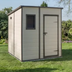 Keter Casetta MANOR PENT 183x111 in Resina PVC Box Armadio Giardino