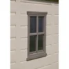 Keter Casetta per Attrezzi Factor 256x182 con Pavimento Interno da Giardino