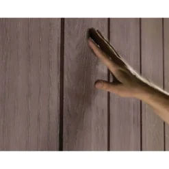 Keter Newton Plus Casetta da Giardino 230x287 PVC Effetto Legno 2 Ante