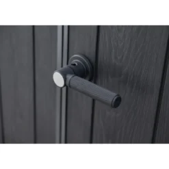 Keter Pent Casetta da Giardino 2x2 Resina Effetto Legno Doghe Veneziane