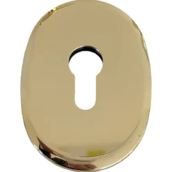 Kit Accessori Porta Blindata Ottone Lucido con Defender 55