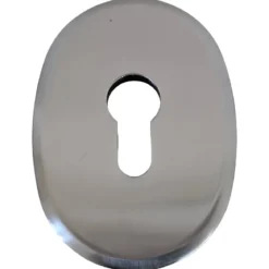 Kit Accessori Porta Blindata Cromo Satinato con Defender 55