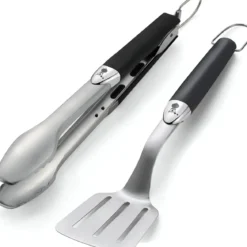 Kit Attrezzi Weber per Barbecue 2 Pezzi Posate in acciaio