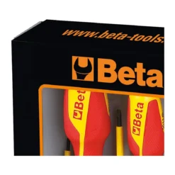 Kit Giraviti Beta Elettricista Isolati Lama Piatta e Punta Philips Professionali