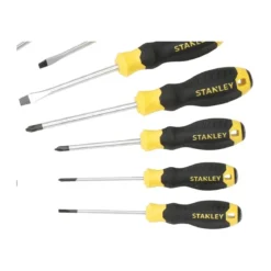 Kit Giraviti Stanley a Lama Piatta Torx a Croce Piccolo con Inserti Cacciaviti