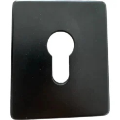 Kit Maniglia Porta Blindata Nero con Accessori Quadri Completo